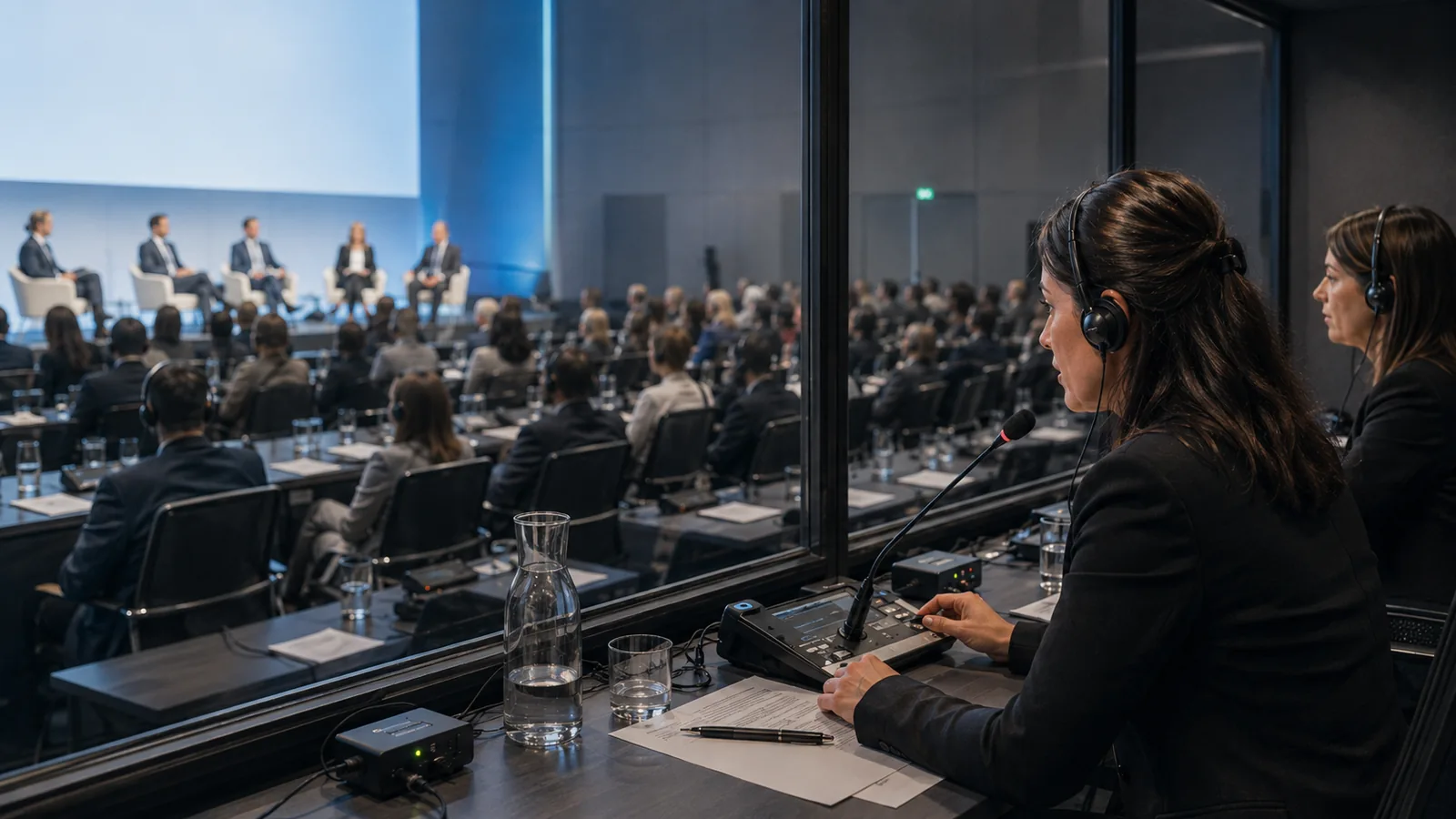 Interpretación simultánea de conferencias